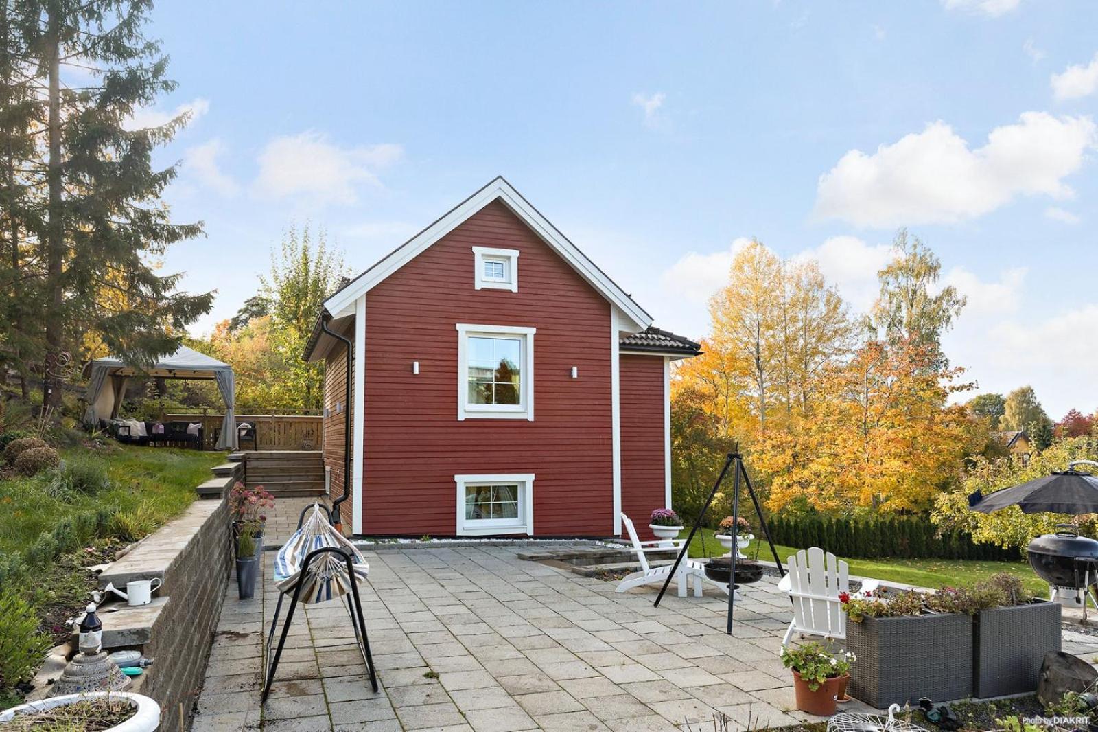 Charming Apartment In A Red House In Stockholm Kültér fotó